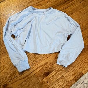Lululemon cropped long sleeve